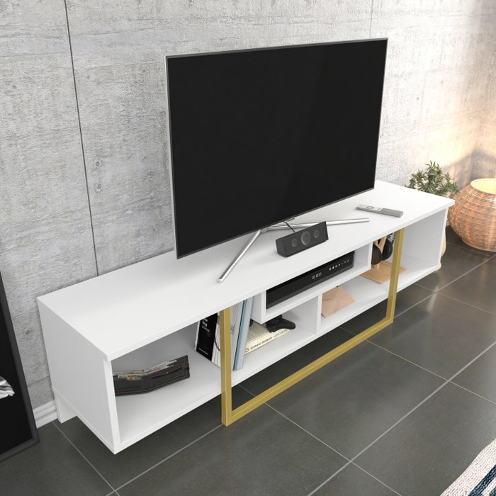 Hanah Home Asal 150 - Blanco y dorado Hanah Home Asal 150 - Blanco y dorado